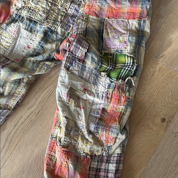 Magnolia Pearl Artisan Patched Overalls - Picture 7 of 15